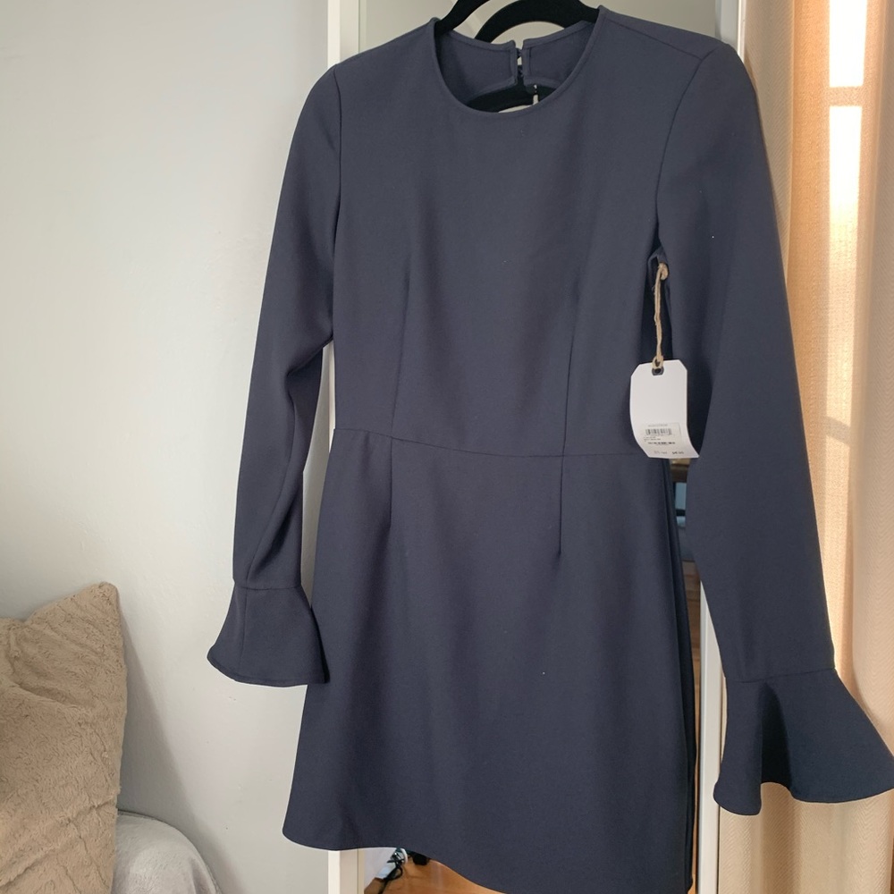 Leith Navy India Ink dress